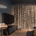 LED kerstgordijn LED/3xAA