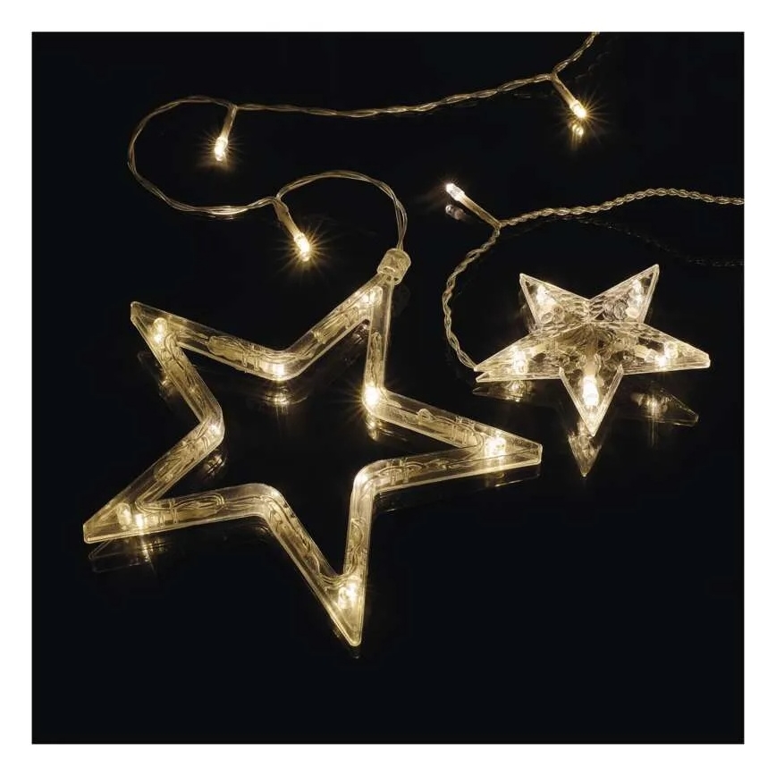 LED kerstlichtgordijn 115xLED/1,35W 6,85x1,05 m warm wit