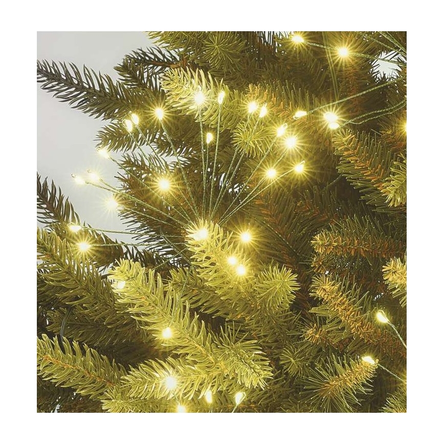 LED kerstsnoer 300xLED 5,2+3 m warm wit