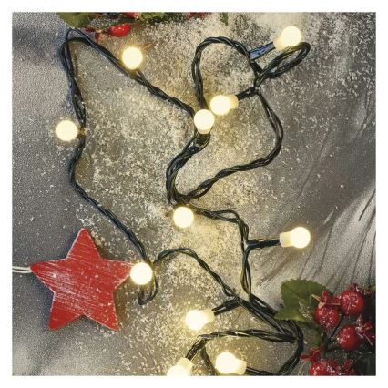 LED kerstverlichting 480xLED/8 functies 53m IP44 warm wit