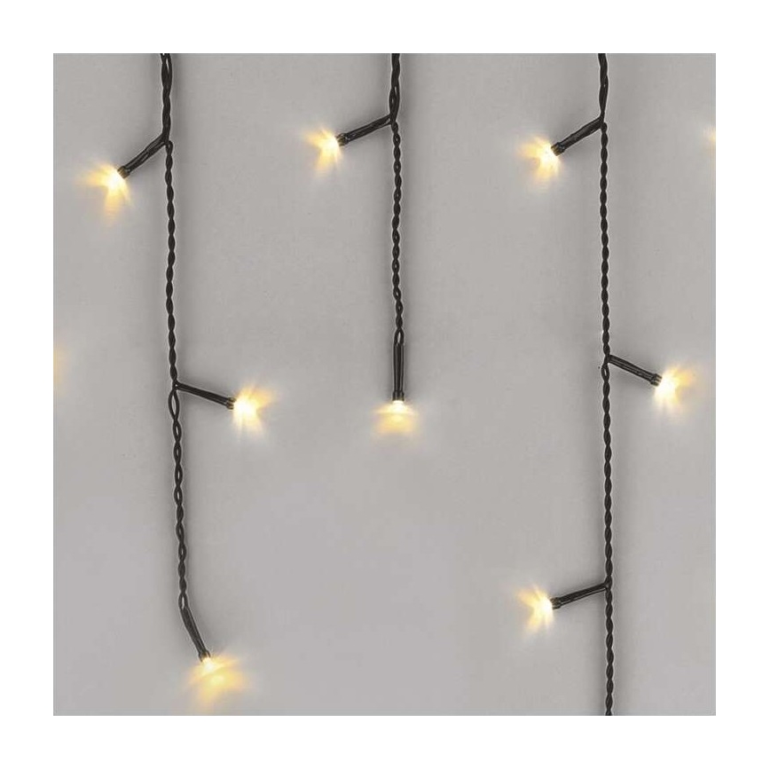 LED kerstverlichting voor buiten 200xLED/8 modi 8,6m IP44 warm wit