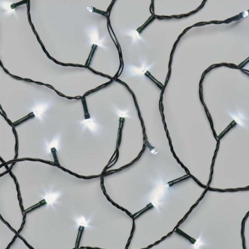 LED kerstverlichting voor buiten 40xLED/9m IP44 koud wit