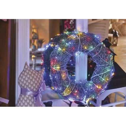 LED kerstverlichting voor buiten 75xLED/12,5m IP44 multicolor