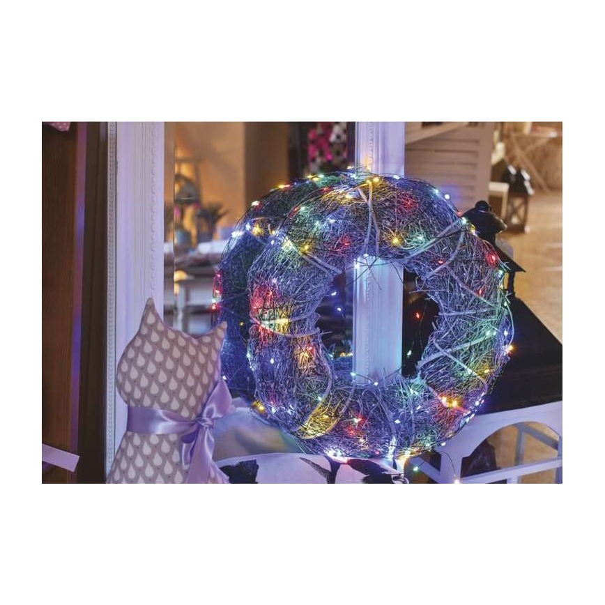 LED kerstverlichting voor buiten 75xLED/12,5m IP44 multicolor
