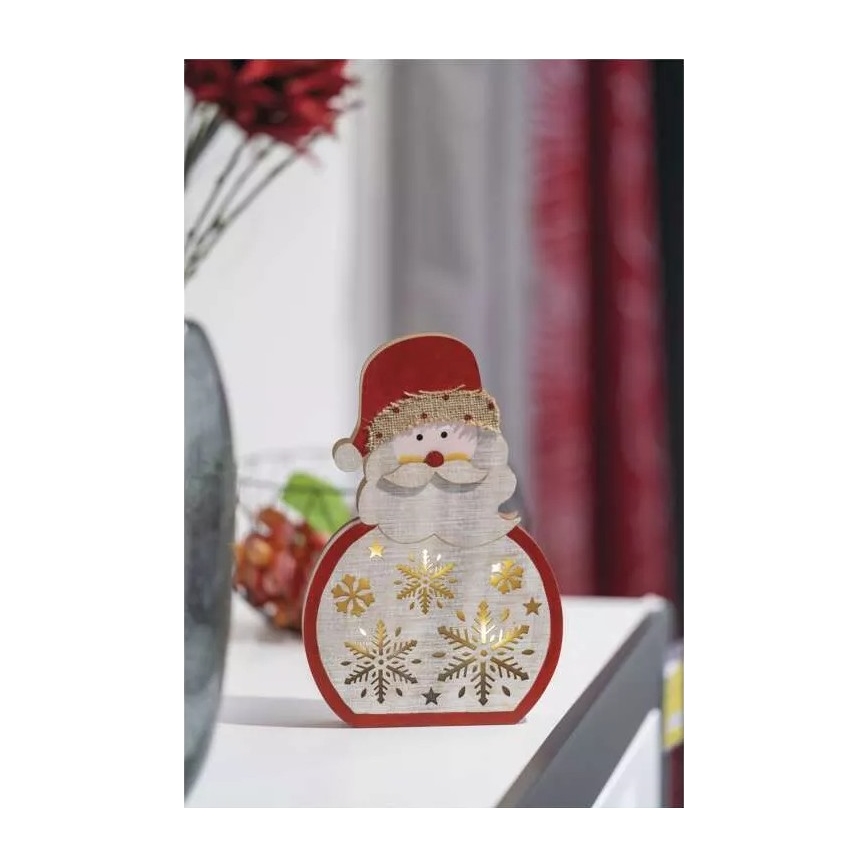 LED Kerstversiering LED/2xAAA Santa