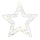 LED Kerstversiering LED/3xAA/warm wit ster
