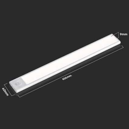 LED Keukenkast Lamp met Sensor LED/2,5W/5V 3000K