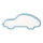 LED kinderbureaulamp CAR LED/11W/230V blauw