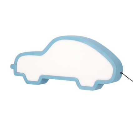LED kinderbureaulamp CAR LED/11W/230V blauw