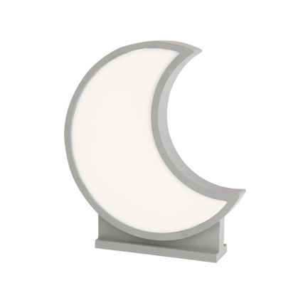 LED kinderbureaulamp MOON LED/12W/230V grijs