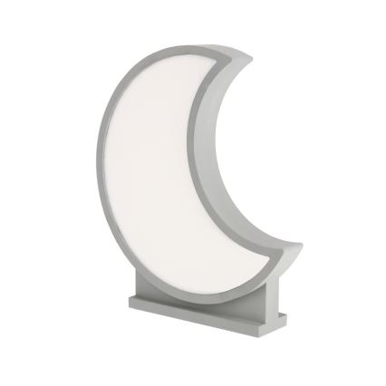 LED kinderbureaulamp MOON LED/12W/230V grijs