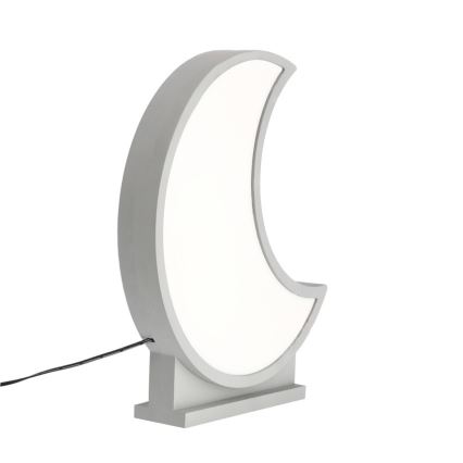 LED kinderbureaulamp MOON LED/12W/230V grijs