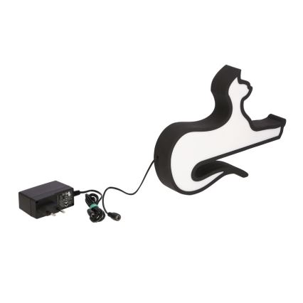 LED kindertafellamp CAT LED/13W/230V zwart