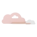 LED Kinderwandlamp met plank CLOUD LED/5W/230V roze/wit,