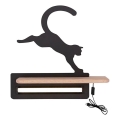 LED Kinderwandlamp met plank JUMPING CAT LED/5W/230V,