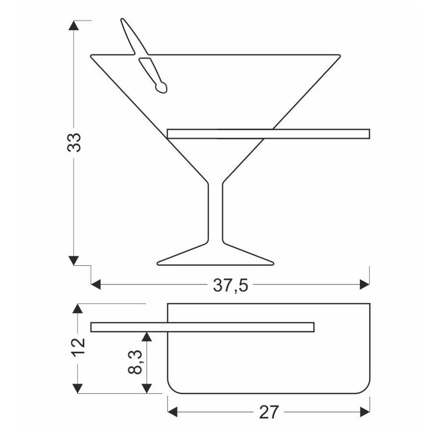 LED Kinderwandlamp met plank PICCOLO LED/4W/230V blauw/hout,