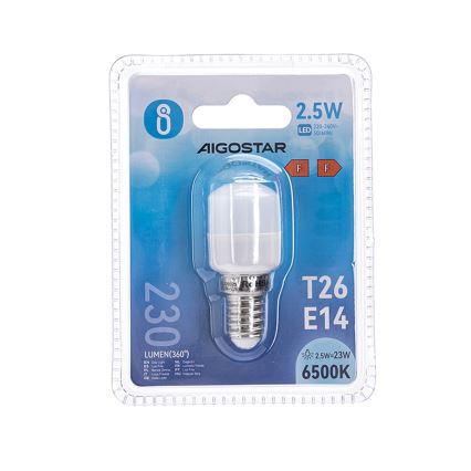 LED Koelkastlamp T26 E14/2,5W/230V 6500K - Aigostar