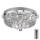 LED Kristallen plafondlamp met afstandsbediening JELLY 6xG4/20W/230V + LED