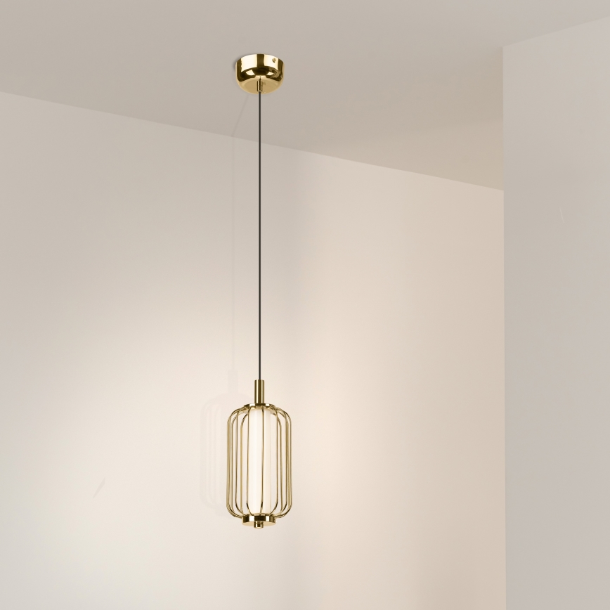 LED-kroonluchter aan kabel BONNIE LED/10W/230V 3000K goudkleurig