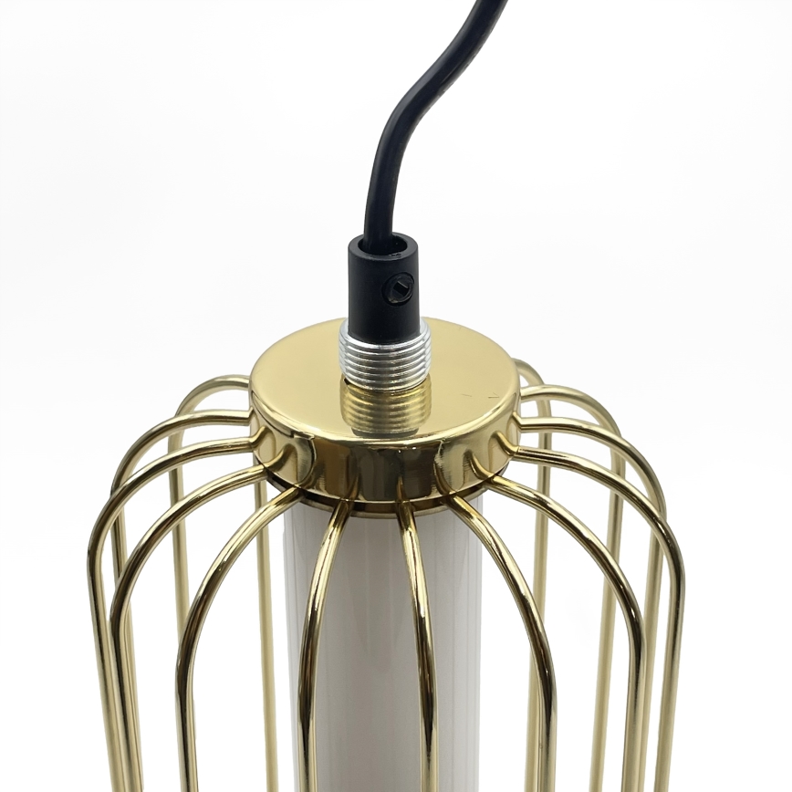 LED-kroonluchter aan kabel BONNIE LED/10W/230V 3000K goudkleurig