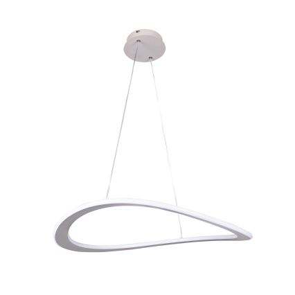 LED-kroonluchter aan kabel CASHMERE LED/40W/230V Ø 59,5 cm beige