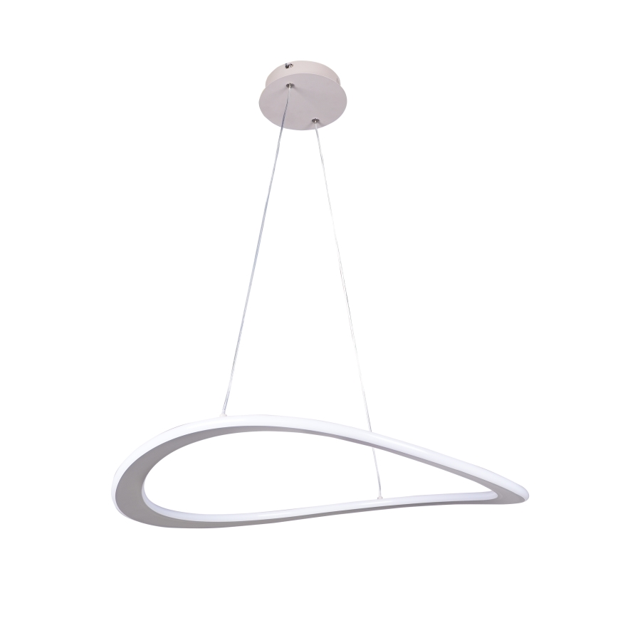 LED-kroonluchter aan kabel CASHMERE LED/40W/230V Ø 59,5 cm beige