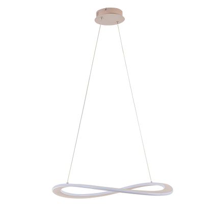 LED-kroonluchter aan kabel CASHMERE LED/40W/230V Ø 59,5 cm beige
