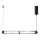 LED-kroonluchter aan kabel CORTE LED/18W/230V zwart