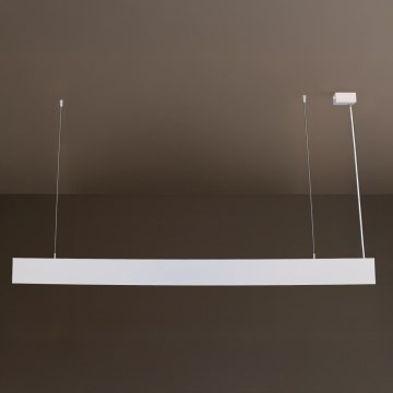 LED-kroonluchter aan kabel LED/55W/230V 3000/4000/6500K 120 cm wit