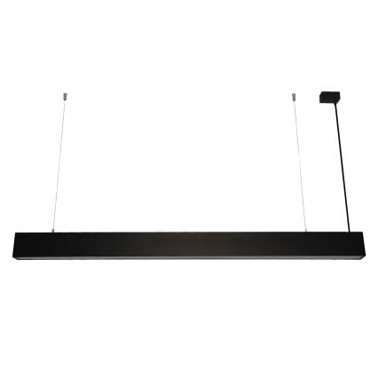 LED-kroonluchter aan kabel LED/55W/230V 3000/4000/6500K 120 cm zwart