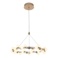 LED-kroonluchter aan kabel MARS LED/50W/230V 3000K goud