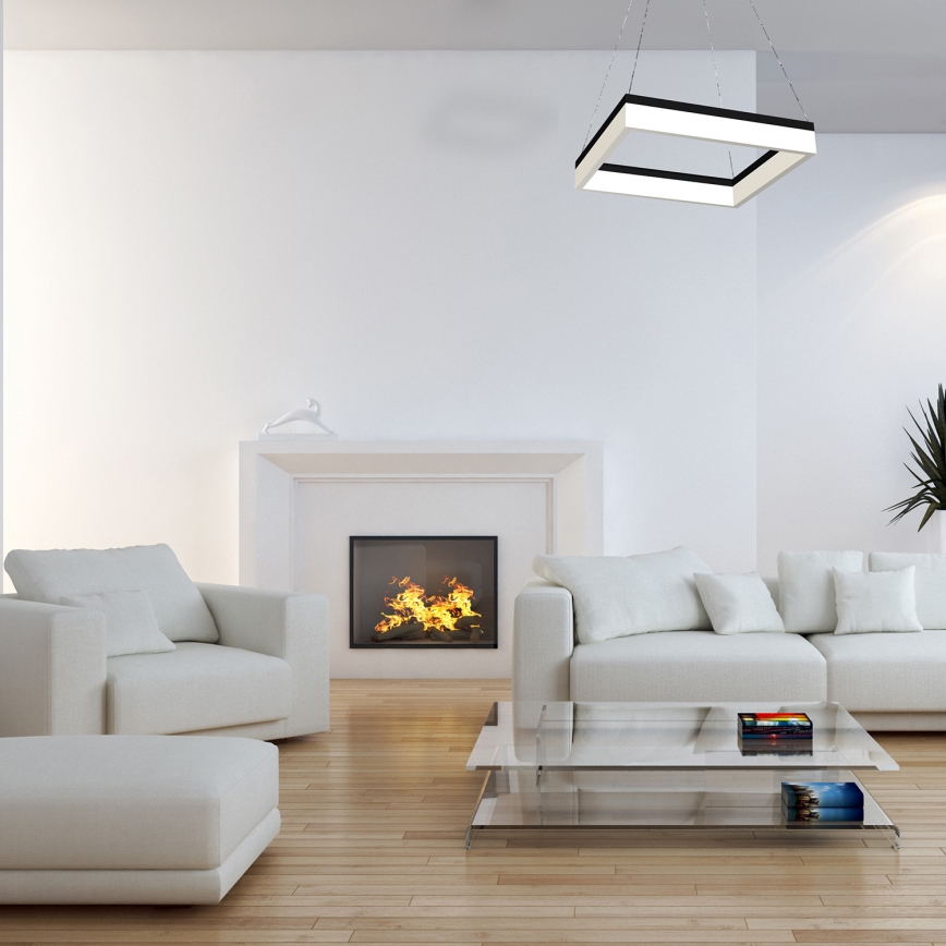 LED-kroonluchter aan kabel NERO LED/32W/230V