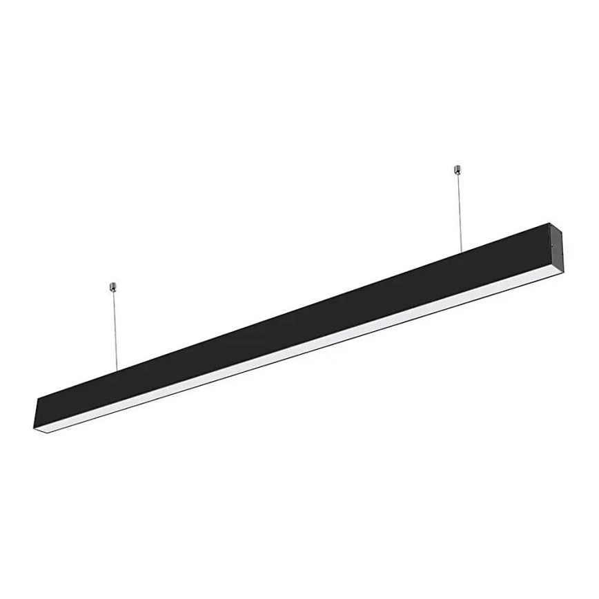 LED-kroonluchter aan kabel SAMSUNG CHIP LED/40W/230V 4000K zwart