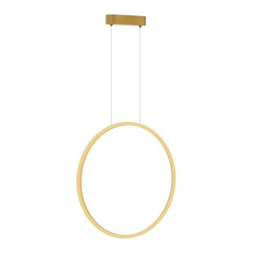 LED-kroonluchter aan kabel SATURNO LED/28W/230V Ø 50 cm IP44 goud