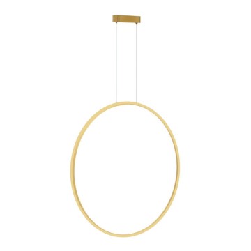 LED-kroonluchter aan kabel SATURNO LED/46W/230V Ø 80 cm IP44 goud