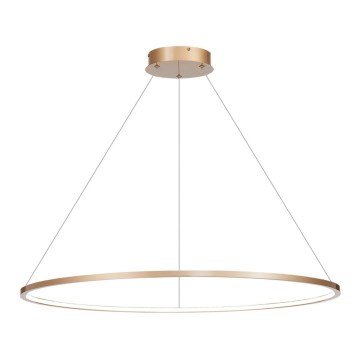 LED-kroonluchter aan kabel SATURNO LED/57W/230V Ø 100 cm IP44 goud