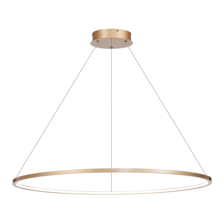 LED-kroonluchter aan kabel SATURNO LED/57W/230V Ø 100 cm IP44 goud