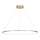 LED-kroonluchter aan kabel SATURNO LED/57W/230V Ø 100 cm IP44 goud