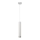 LED-kroonluchter aan kabel TUBA 1xGU10/4,8W/230V wit/glanzend chroom