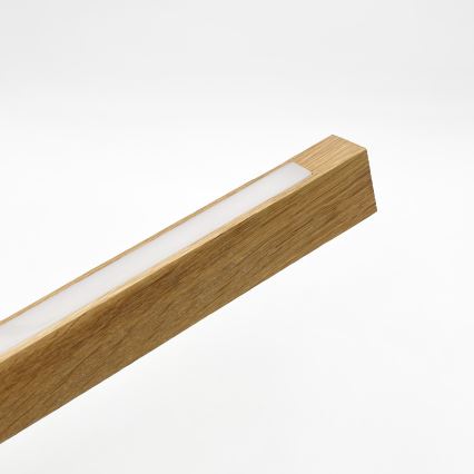 LED-kroonluchter aan kabel VERDE LED/18W/230V 3000K 76 cm eik