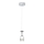 LED Kroonluchter aan koord COPPA 1xLED/5W/230V