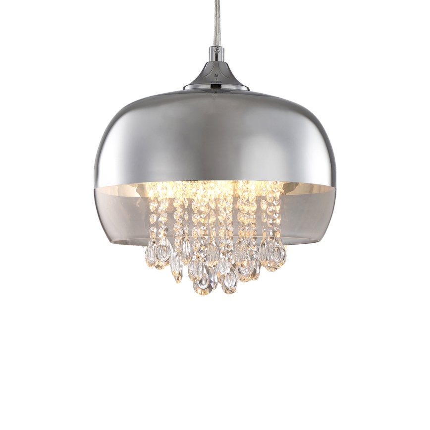 LED Kroonluchter aan koord LUNA 1x E14 / 40W / 230V
