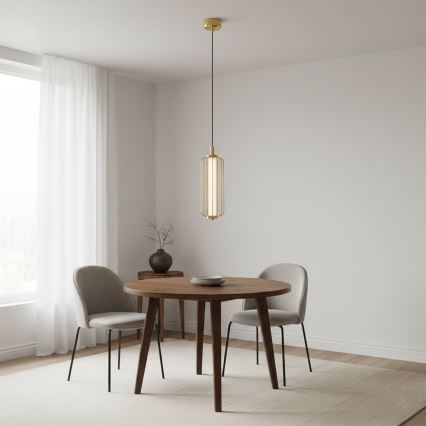 LED-kroonluchter aan snoer BONNIE LED/15W/230V 3000K goud