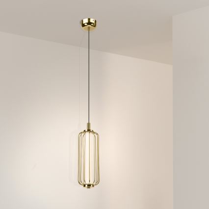 LED-kroonluchter aan snoer BONNIE LED/15W/230V 3000K goud