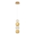 LED-kroonluchter aan snoer CREMONA LED/7W/230V 3000K goudkleurig