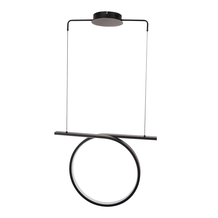 LED-kroonluchter met kabel ODETTA LED/30W/230V 4000K zwart