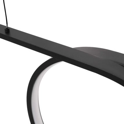 LED-kroonluchter met kabel ODETTA LED/30W/230V 4000K zwart