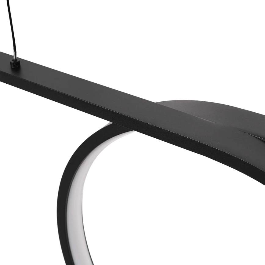 LED-kroonluchter met kabel ODETTA LED/30W/230V 4000K zwart