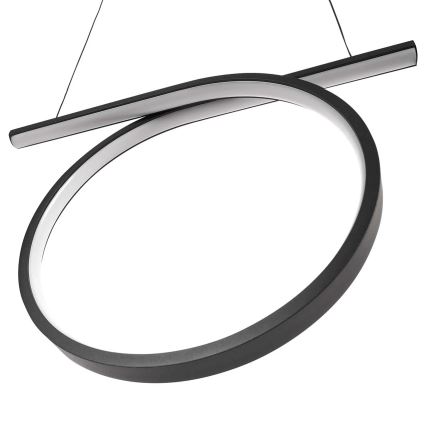 LED-kroonluchter met kabel ODETTA LED/30W/230V 4000K zwart