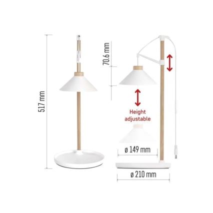 LED-kweeklamp voor binnen GROW LED/7W/5V